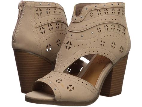 peep toe women's booties.